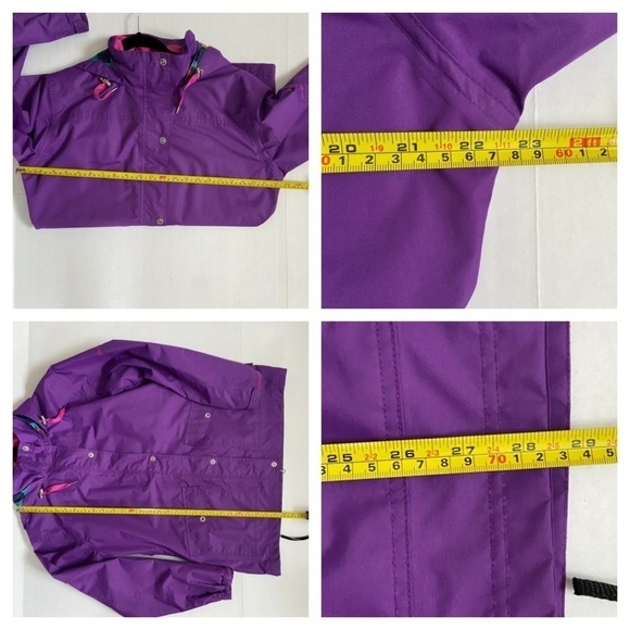 Womens Waterproof Hooded Olivia Jacket Size US 10Target Dry  UK 14 EU 42 Purple - Picture 15 of 16